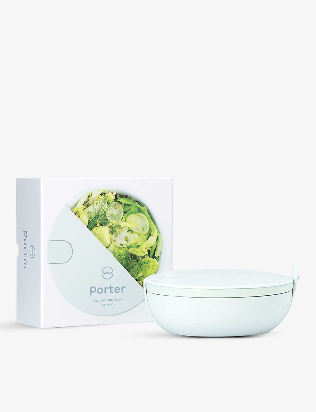 W&p Design The Porter Silicone-wrapped Ceramic Bowl 1l