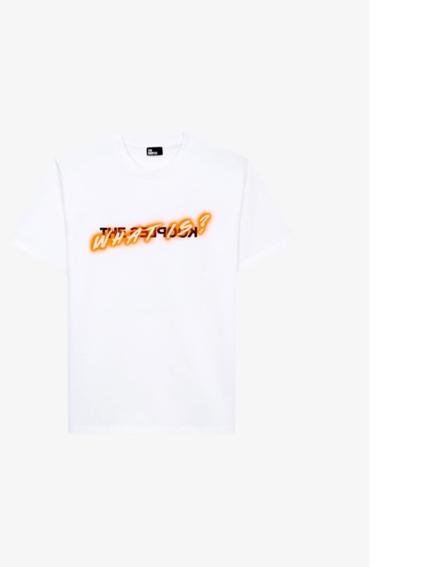 What Is? brand-print cotton-jersey T-shirt