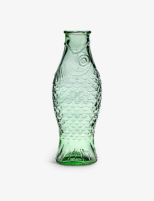 SERAX: Paola Navone Fish & Fish glass bottle 1L