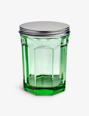 Serax Paola Navone Fish & Fish Glass Jar 1l In Green