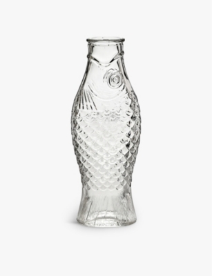 Serax Fish Bottle In Clear