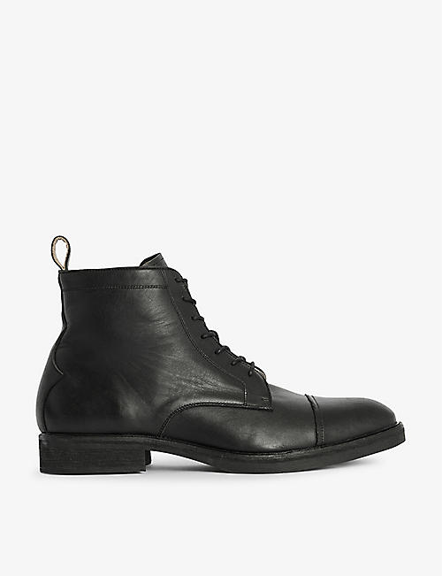 ALLSAINTS: Drago leather ankle boots