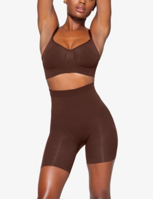 SKIMS: Sculpt fitted stretch-woven shorts