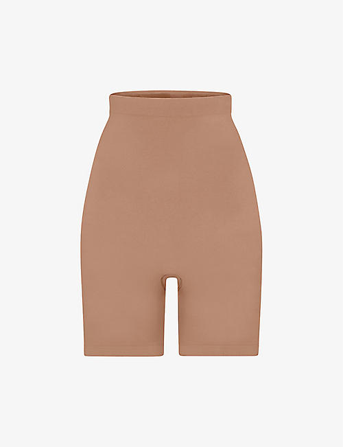 SKIMS: Sculpt fitted stretch-woven shorts