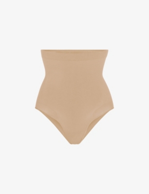 Seamless Sculpt Mid Waist Brief - Clay