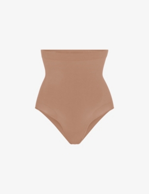 SKIMS: Sculpting high-rise stretch-woven briefs
