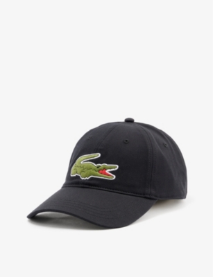 i dag Datum tung LACOSTE - Logo-appliqué cotton-twill cap | Selfridges.com