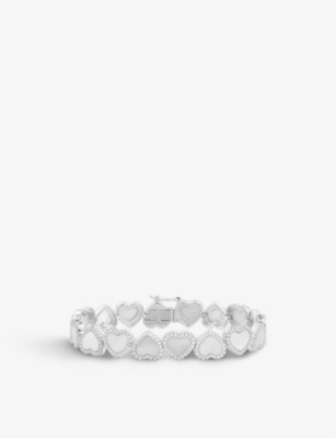 Apm Monaco Full Heart In Silver