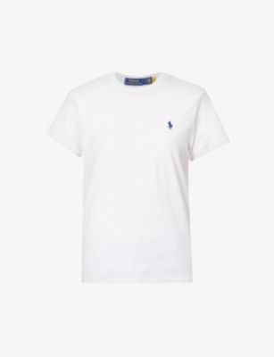 Polo Ralph Lauren women's cotton shirt with logo White