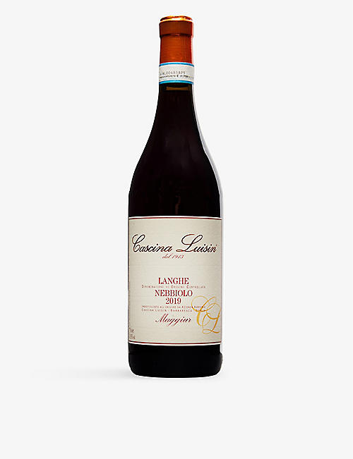 ITALY: Cascina Luisin Nebbiolo Langhe Maggiur 2019 red wine 750ml