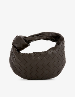 BOTTEGA VENETA Mini Jodie intrecciato leather top handle bag