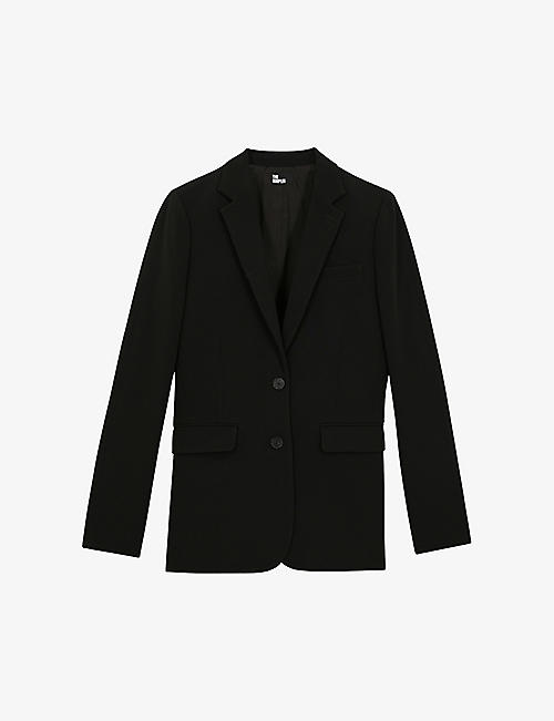 THE KOOPLES: Straight-fit stretch-crepe blazer