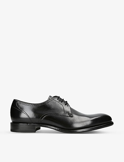 LOAKE: Atherton leather derby shoes