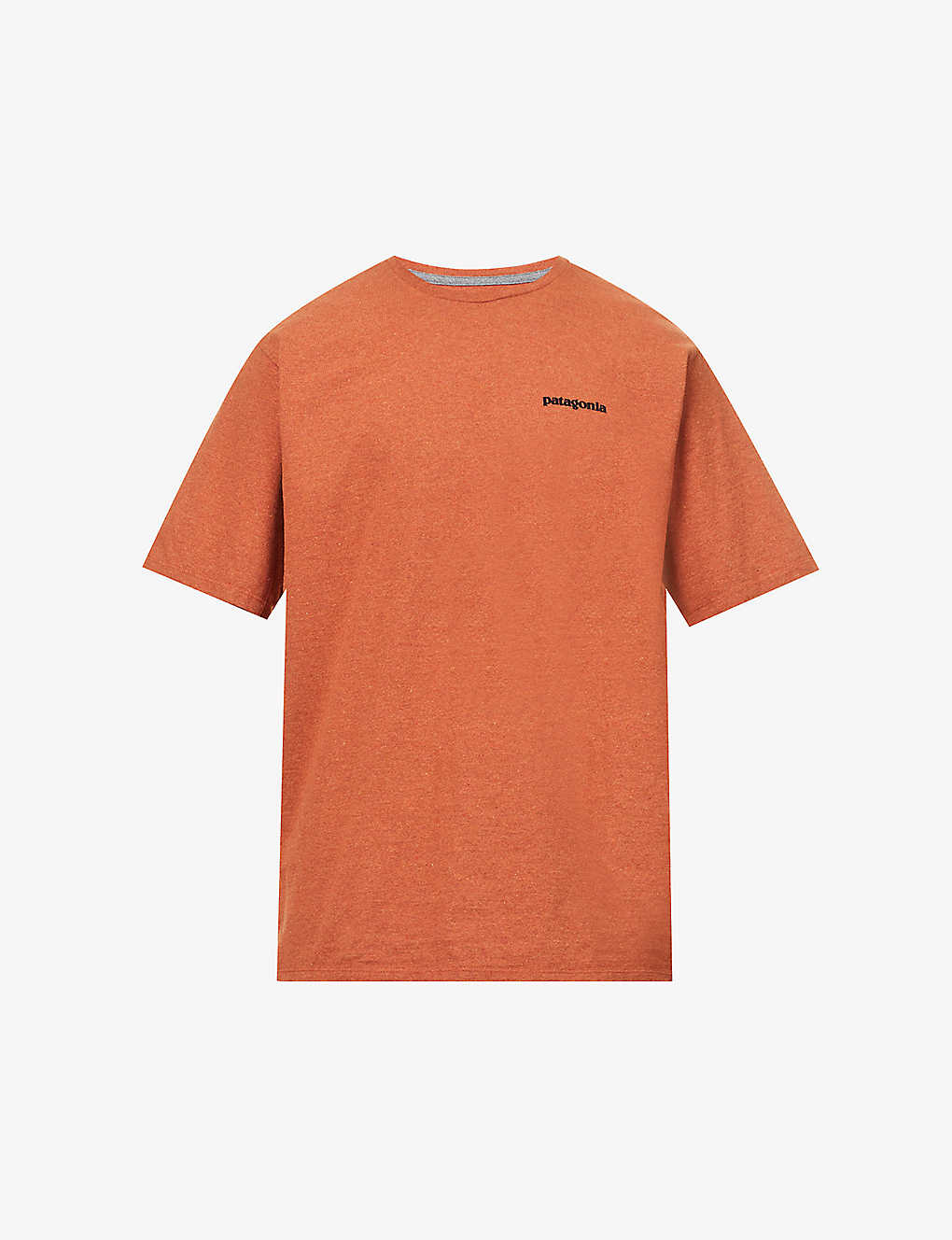 PATAGONIA P-6 LOGO RESPONSIBILI-TEE RECYCLED COTTON AND RECYCLED POLYESTER-BLEND T-SHIRT,66187111