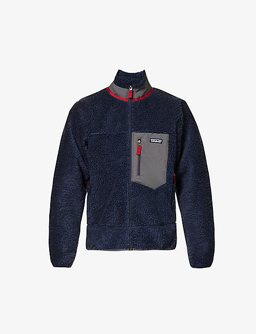 PATAGONIA: Classic Retro-X contrast-pocket regular-fit fleece jacket