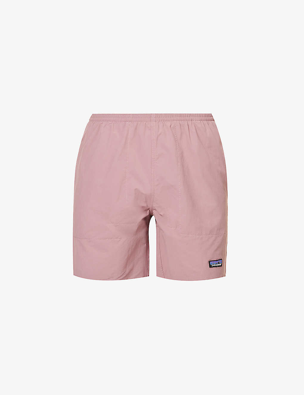 Shop Patagonia Baggies Lights Brand-patch Stretch-woven Shorts In Evening Mauve