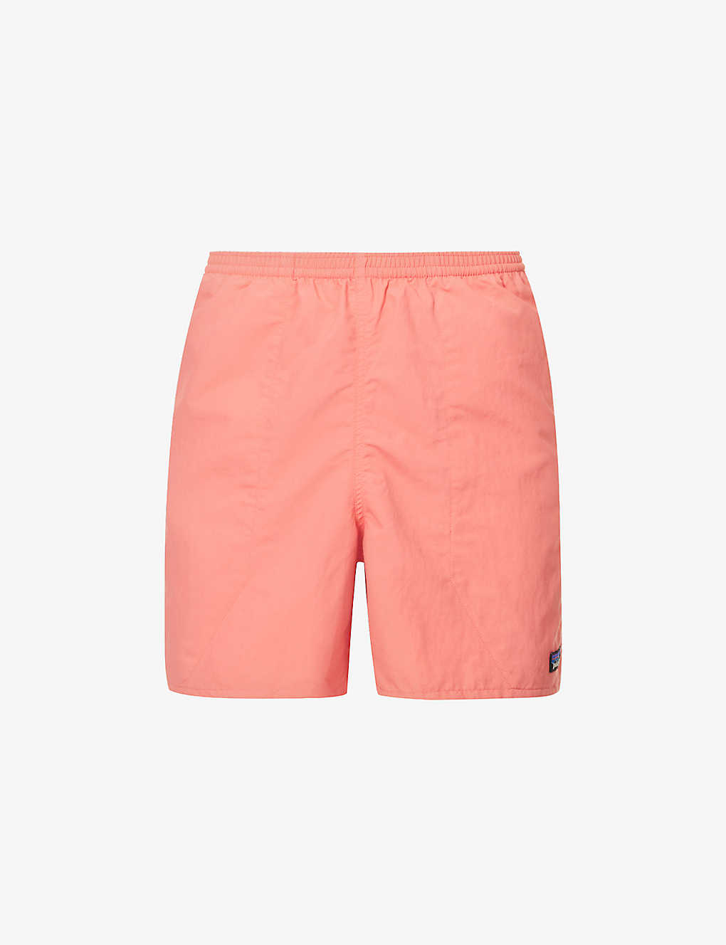 Shop Patagonia Baggies Lights Brand-patch Recycled-polyester Shorts In Coral
