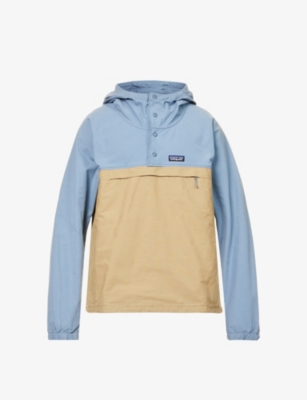 PATAGONIA: Funhoggers funnel-neck relaxed-fit cotton-canvas anorak