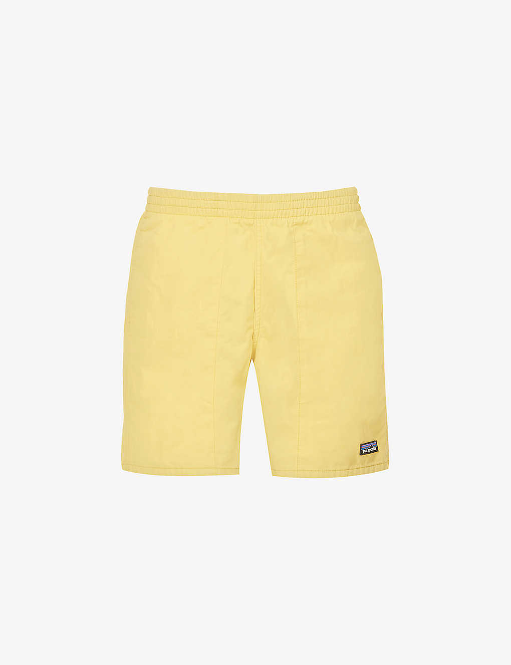 Patagonia Straight-leg Cotton Short In Surfboard Yellow