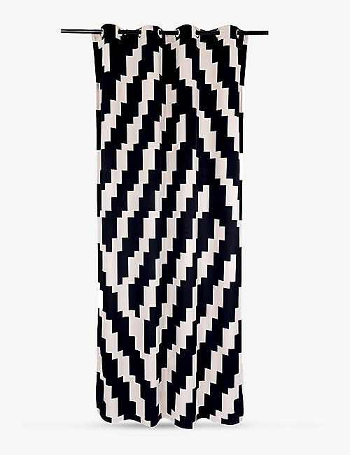 SELETTI: Seletti wears TOILETPAPER zig-zag woven curtains 280cm