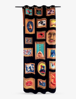 SELETTI: Seletti wears TOILETPAPER frames woven curtains 280cm
