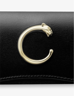 CARTIER: Panthère de Cartier mini leather wallet