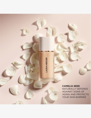 Laura Mercier 1c2 Chiffon Real Flawless Foundation 30ml In 1c2 Chiffon