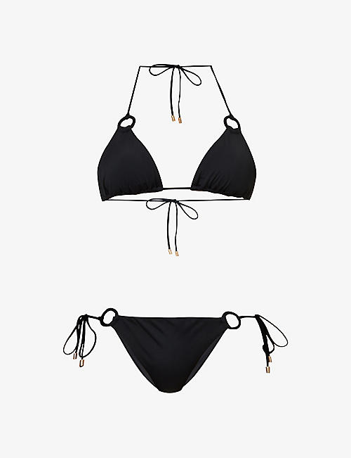 ZIMMERMANN: Ginger Ring hoop-embellished bikini