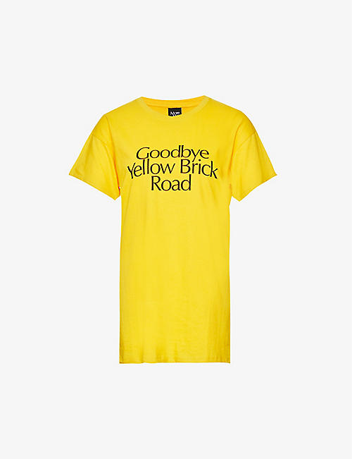 MORE JOY: Elton John x More Joy Goodbye Yellow Brick Road organic cotton T-shirt