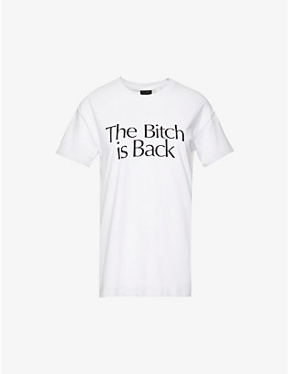 MORE JOY: Elton John x More Joy The Bitch Is Back organic cotton T-shirt