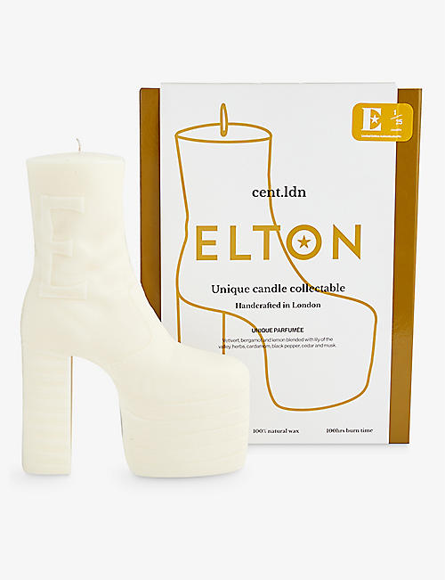 CENT.LDN：Elton John x cent.ldn 限量版经典靴子造型蜡烛收藏品 1700 克