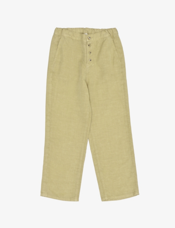 Erodium round-pocket linen trousers 3-12 years