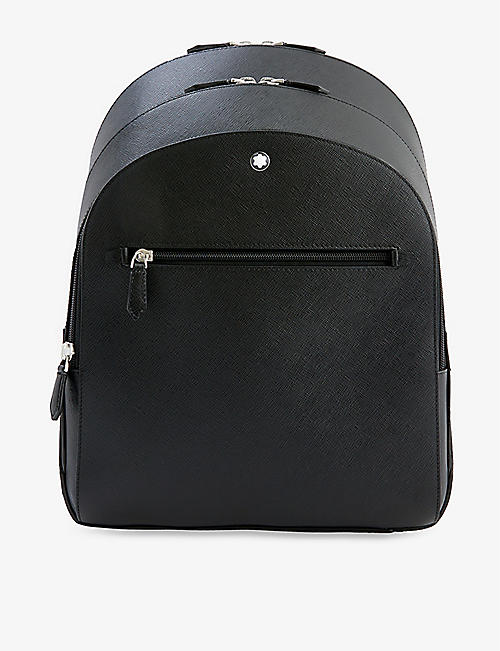MONTBLANC: Sartorial logo-embellished leather backpack