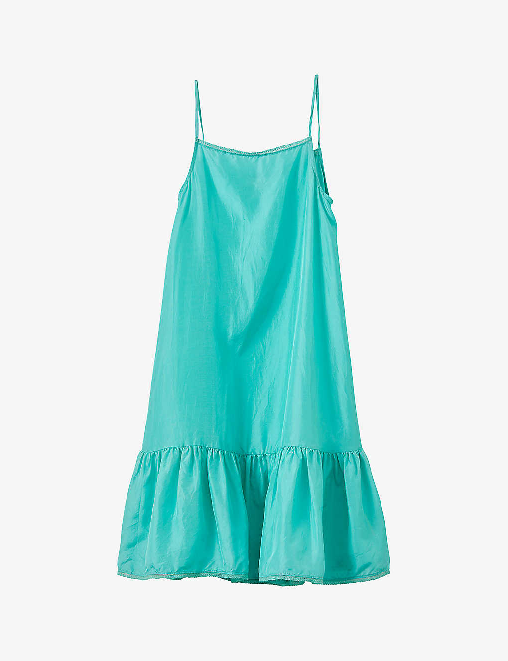 Caramel Girls Aqua Kids Grape Silk Slip Dress 3 Years