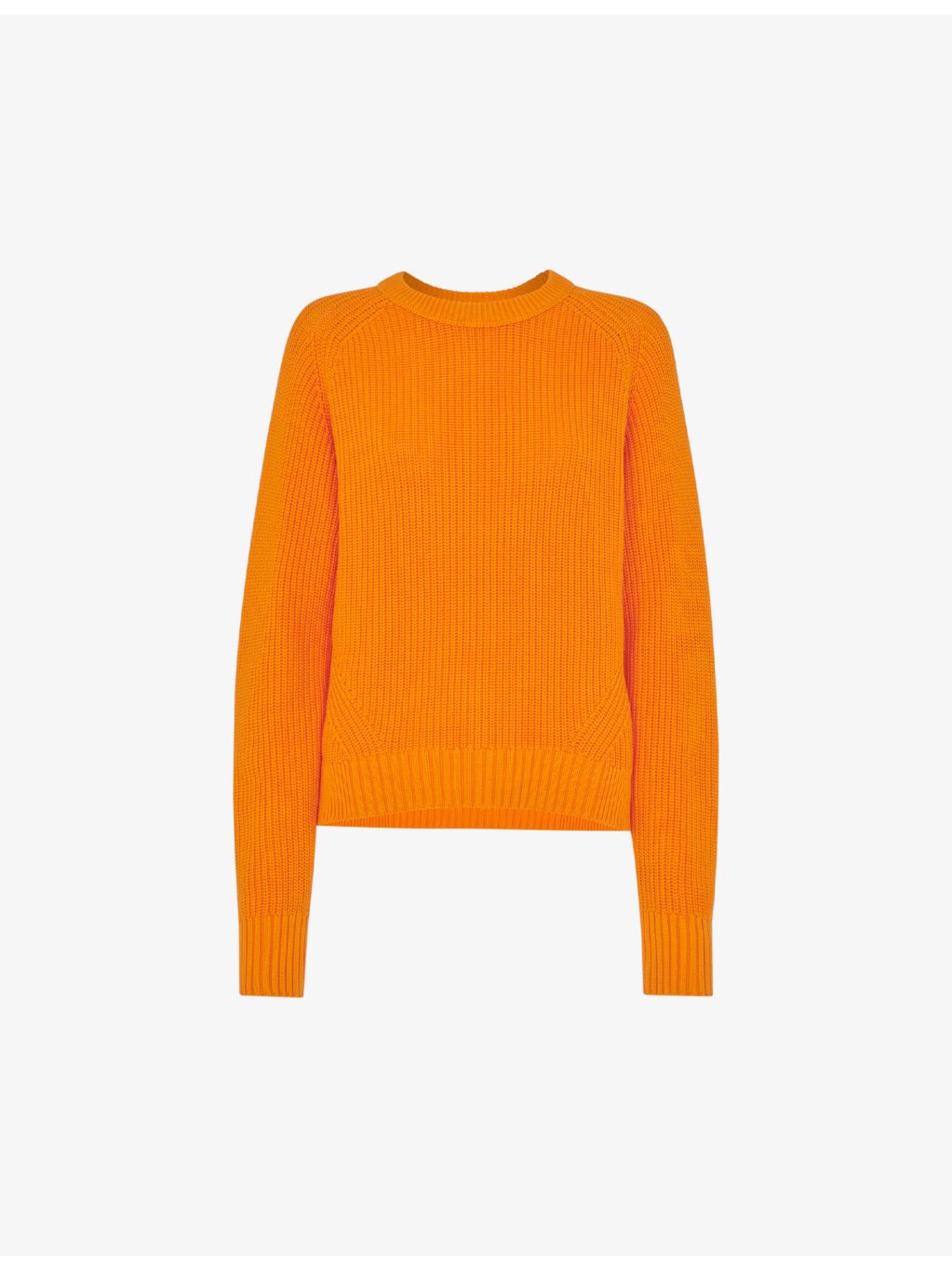 WHISTLES - Round-neck ribbed cotton-knit jumper