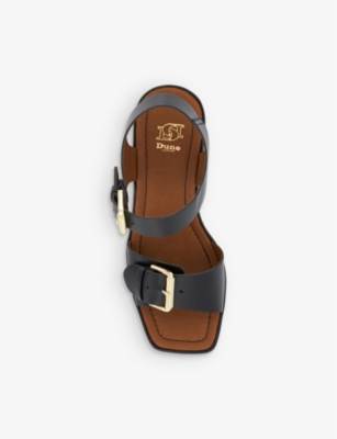 DUNE: Jenies leather platform sandals
