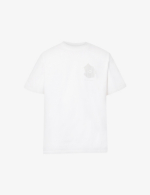 Objects Iv Life Graphic-print Crew-neck T-shirt In White