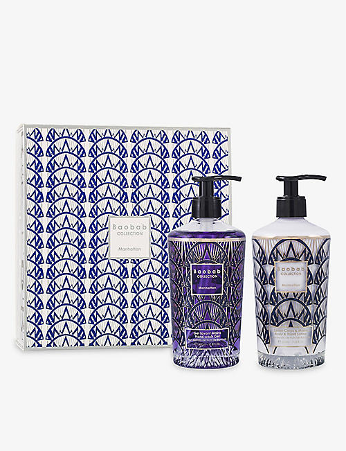 BAOBAB COLLECTION: Manhattan hand lotion and hand wash giftbox