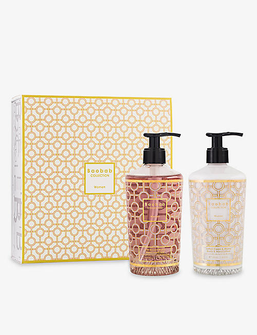 BAOBAB COLLECTION: Women hand lotion and hand wash giftbox