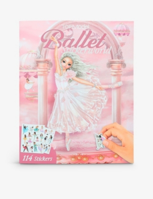TOP MODEL: Ballet stickerworld book