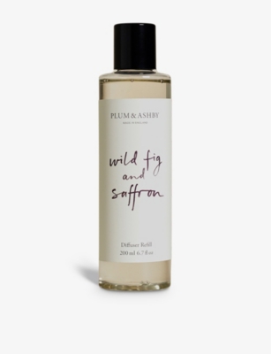 PLUM AND ASHBY: Wild Fig & Saffron diffuser refill 200ml