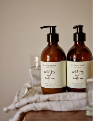 Plum & Ashby And Ashby Wild Fig & Saffron Hand And Body Wash 300ml