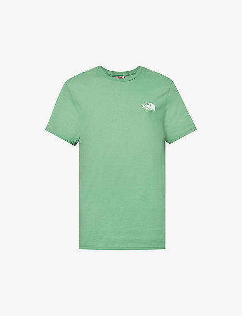 THE NORTH FACE: Simple Dome brand-print cotton-jersey T-shirt