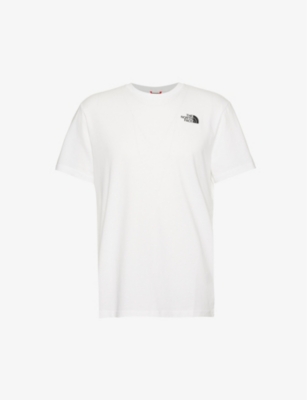 The North Face Oversized White Simple Dome T-shirt In White