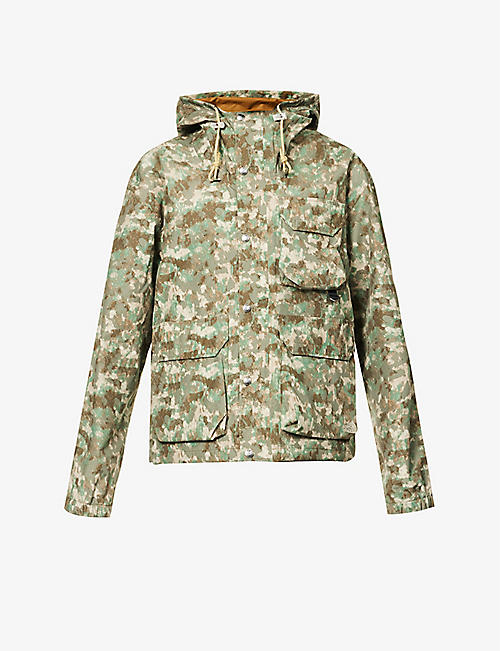 THE NORTH FACE: M66 camouflage-pattern relaxed-fit shell hooded jacket