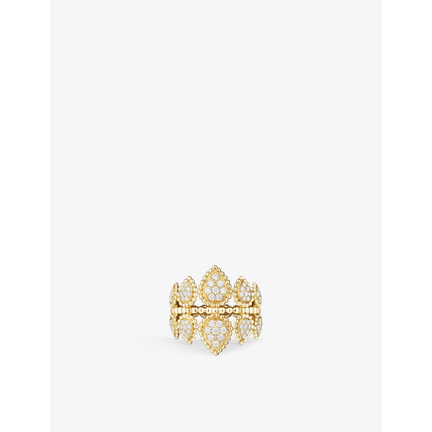 Boucheron Serpent Bohème 18ct Yellow Gold and 0.5ct Diamond Ring