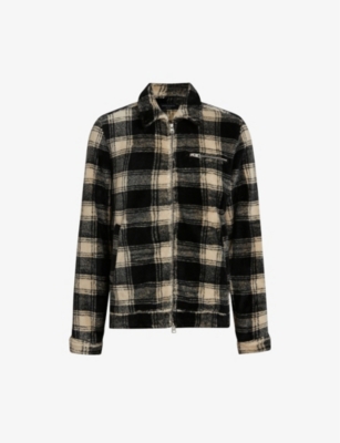 ALLSAINTS Franco Plaid Jacket