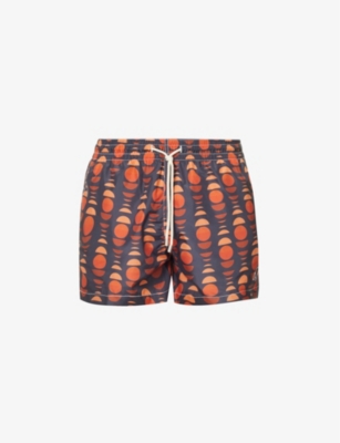 ARRELS BARCELONA ARRELS BARCELONA MEN'S SUN FRAGMENTS X LAURA BERGER GRAPHIC-PRINT SWIM SHORTS,66300589