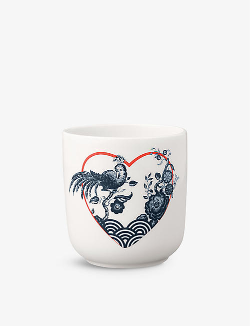 VILLEROY & BOCH: Paradiso graphic-motif porcelain mug 8.5cm
