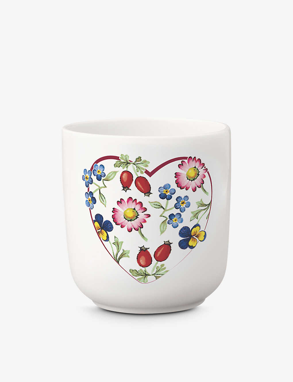 Villeroy & Boch Petite Fleur Graphic-motif Porcelain Mug 8.5cm